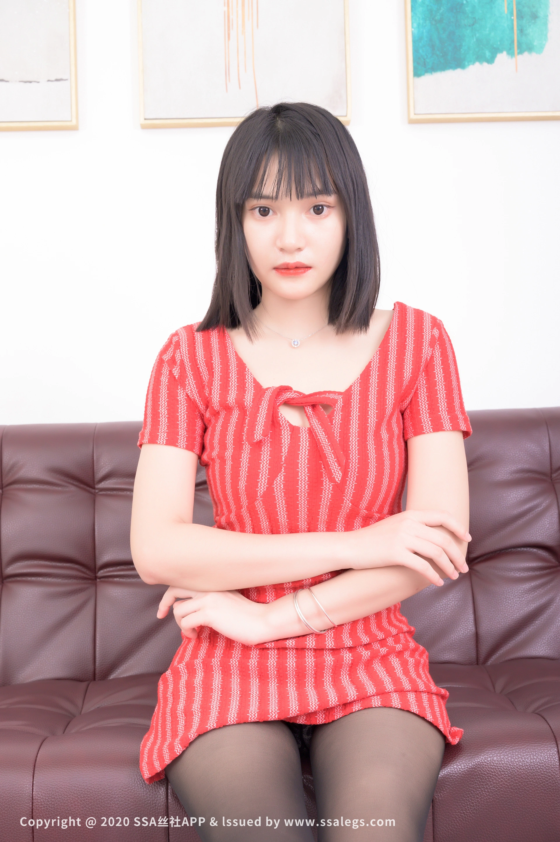 [SSA丝社]超清写真 NO.543 冰冰 黑丝袜（下） 1